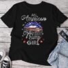 All American Trump Girl Mouth Diamond Unisex T-shirt