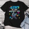 Aunt Of The Birthday Paintball Boy Lovers Matching Family Unisex T-shirt