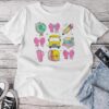 Back To School Coquette Pink Bow Teacher Girls Unisex T-shirt