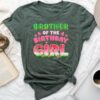 Brother Birthday Girl One In A Melon Watermelon Family Unisex T-shirt