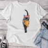 Childless Cat Lady With Trump Hair Vote Kamala 2024 Unisex T-shirt