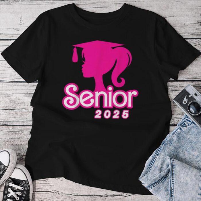 Class Of 2025 Senior Seniors 2025 Girl Womens Unisex T-shirt