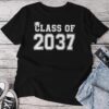 Class Of 2037 Pre K Grow With Me Graduation Boys Girls Unisex T-shirt