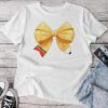 Coquette Bow Pencil Back To School Teacher Outfit For Unisex T-shirt