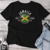 Cute Jamaica Flag Reggae Jamaican Jamaican Flag Unisex T-shirt