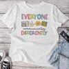 Everyone Communicates Differently Autism Awareness Kid Unisex T-shirt