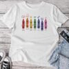 Fashionable Crayon Mood Color Crayons Teacher Life Unisex T-shirt