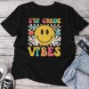 First Day Of School Fifth Grade Vibes Smiles Back To School Unisex T-shirt