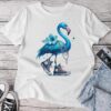 Flamingo Chucks And Pearls Comma La Kamala 2024 Unisex T-shirt