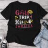 Girls Trip 2024 Jamaica Travel Group Matching Jamaica Vacay Unisex T-shirt