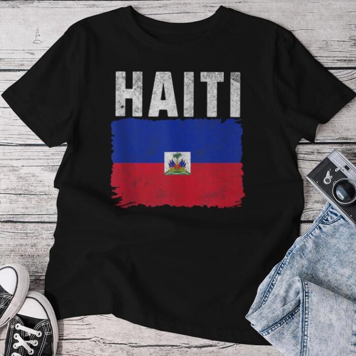 Haiti Flag Day Haitian Pride Vintage Haiti Ayiti Unisex T-shirt