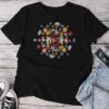 Harris Walz Flower Mandala Central Bloom Unisex T-shirt