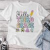 Hello 3Rd Grade Cute Back To School Happy 1St Day Teachers Unisex T-shirt