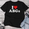 I Love Abgs I Heart Abgs Asian Baby Girls Lover Unisex T-shirt