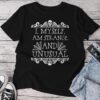 I Myself Am Strange And Unusual Halloween Skulls Novelty Unisex T-shirt