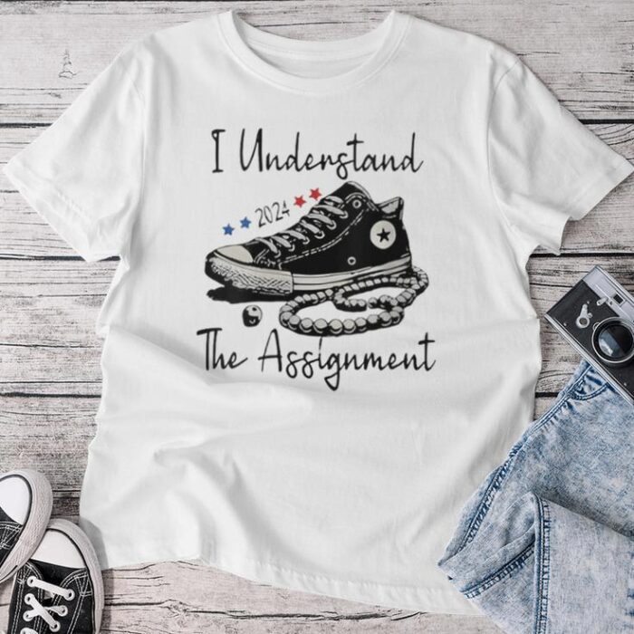 I Understand The Assignment Vote Blue Rally Kamala 2024 Unisex T-shirt