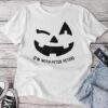 Im With Peter Couple Halloween Adult Her Eater Pumpkin Unisex T-shirt