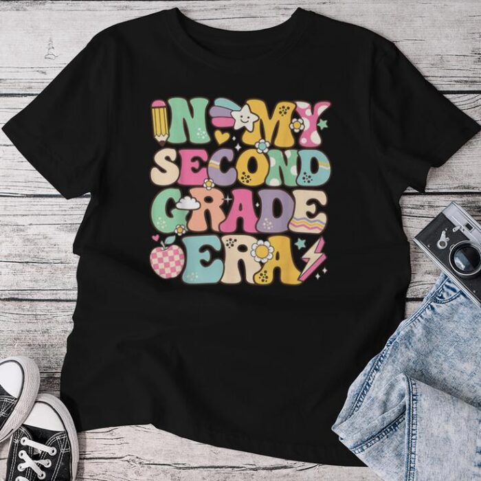 In My Second Grade Era Hello 2Nd Grade Back To School Unisex T-shirt