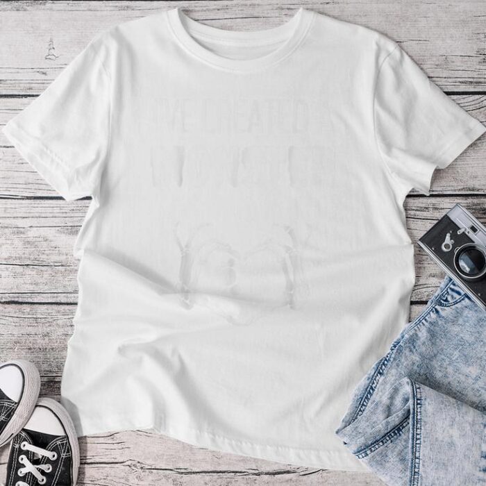 I've Created A Monster Halloween Mom Skeleton Pregnancy Unisex T-shirt