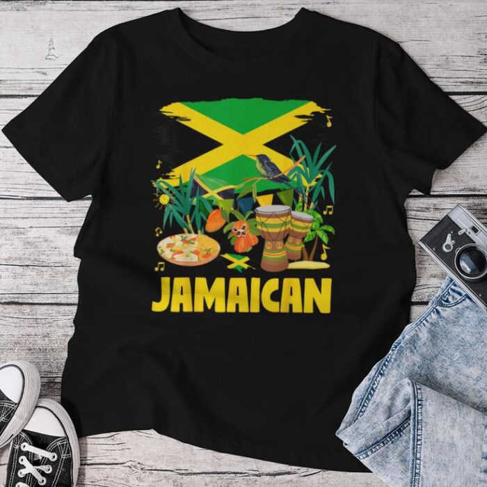 Jamaican Flag Outfit Ideas For & Novelty Jamaica Flag Unisex T-shirt