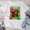 Jamaican Woman Rasta Life Reggae Music Culture Jamaica Unisex T-shirt