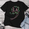 Kamala Harris 2024 President Comma La Ivy Pink And Green Unisex T-shirt