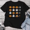 Math Teacher Halloween Equation Pumpkin Ghost Candy Corn Unisex T-shirt