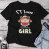 Mom Of The Birthday Girl Kitty Birthday Girl Cat Unisex T-shirt