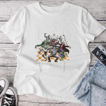 Monster Mash Retro Halloween Monster Spooky Men Unisex T-shirt