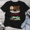 One Happy Grandma Camping Birthday Camper First Unisex T-shirt