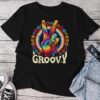 Peace Sign Love Groovy Hippie Party Unisex T-shirt