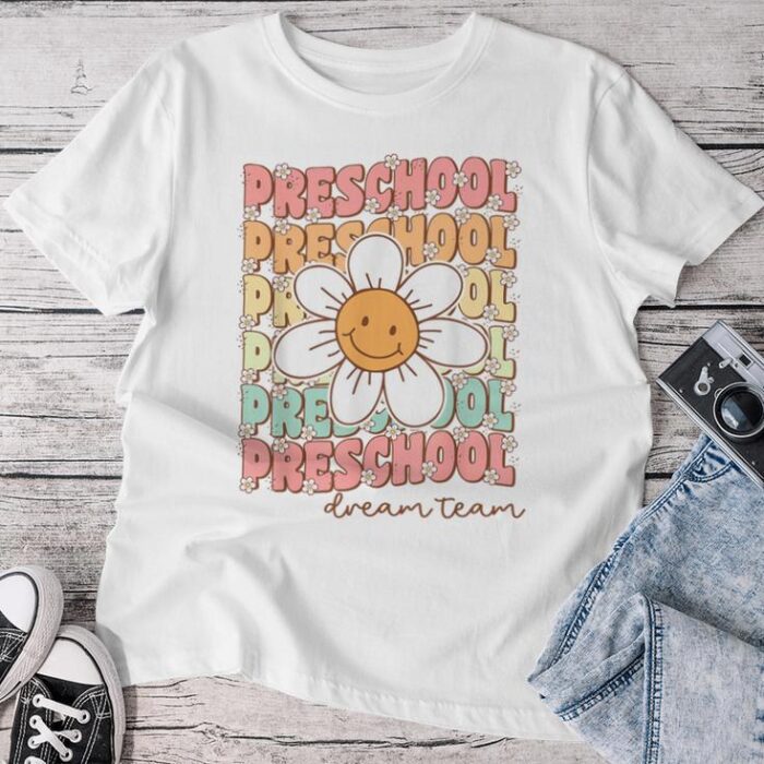 Preschool Dream Team Pre-K Teacher Back To School Unisex T-shirt