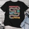 Progress Is Not Linear Sped Ed Special Education Teacher Unisex T-shirt