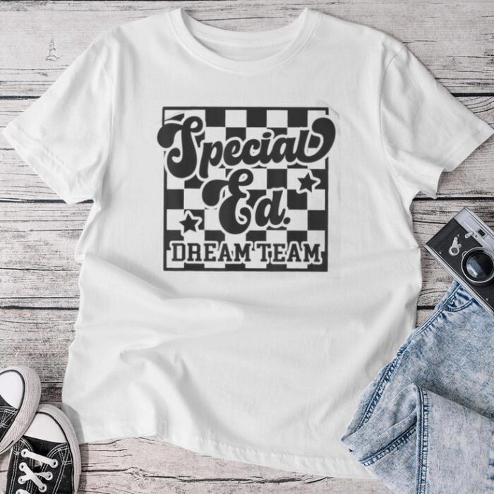 Retro Special Education Dream Team Back To School Unisex T-shirt