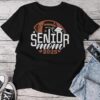 Senior Football Mom Class Of 2025 Senior Mama 2024 Unisex T-shirt