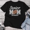 Senior Football Mom Class Of 2025 Senior Mama 2025 Unisex T-shirt