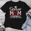 Senior Mom 2025 Class Of 2025 I'm Not Crying Leopard Heart Unisex T-shirt