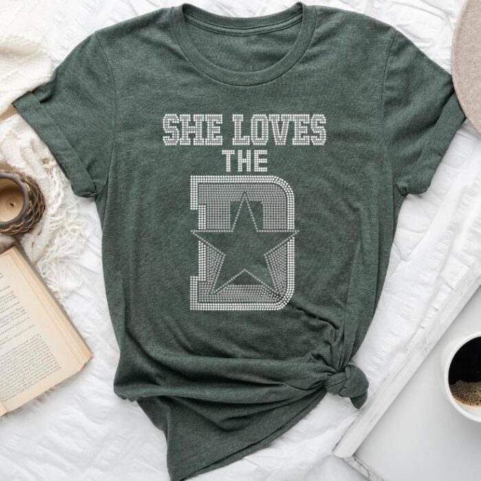 She Loves The D Dallas Girls Unisex T-shirt