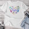 Taylor Personalized Name I Love Taylor Groovy 80'S Unisex T-shirt