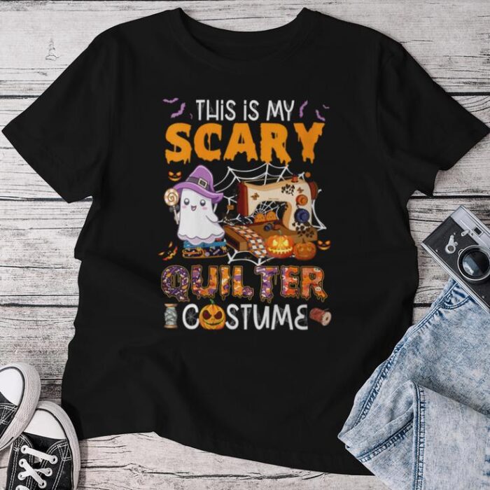 This Is My Scary Quilter Costume Halloween Unisex T-shirt