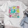 Tie Dye Retro Pre K Dream Team Groovy Teacher Back To School Unisex T-shirt