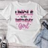 Uncle Of The Birthday Girl Mouse Family Matching Party Unisex T-shirt