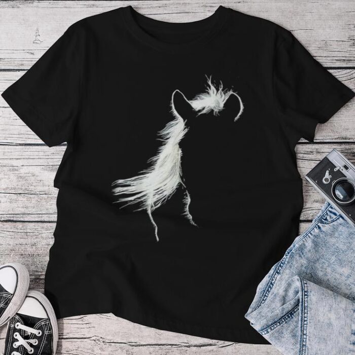 Vintage Western Horse Silhouette Horse Riding Lover Unisex T-shirt