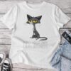 Waltz 2024 Mind Your Own Damn Business Cat Lady Unisex T-shirt