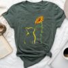 We Are Not Going Back Cat Sunflower Unisex T-shirt