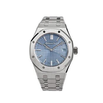 AUDEMARS PIGUET ROYAL OAK 37MM 15550ST.OO.1356ST.08 ICE BLUE TIFFANY DIAL