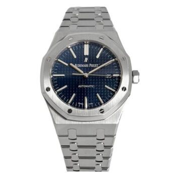 Audemars Piguet Royal Oak 41Mm blue Dial Stainless Steel Bracelet Men'S Watch