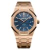 Audemars Piguet Royal Oak 41mm Full Rose Gold Blue Dial