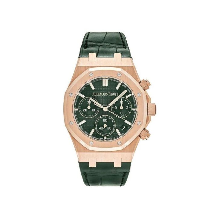 Audemars Piguet Royal Oak Chrono 50Th Anniversary Green Dial