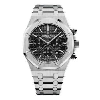 Audemars Piguet Royal Oak Chronograph Black Dial 41Mm Stainless Steel Watch 26320Stoo1220St01